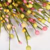 21 (4) J'FLORU 6 pcs Spring Berry Stems, Artificial Berry Picks Easter Stems for Home Centerpiece Vase Windowsill Decor and Easter Celebration,Suitable for All Seasons
